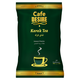 Karak Cardamom Tea Premix (1Kg) | 3 in 1 Tea | Makes 80 Cups | | Milk not required | Cardamom Flavour Imported from Geneva | For Manual Use - Just add Hot Water | Suitable for all Vending Machines
