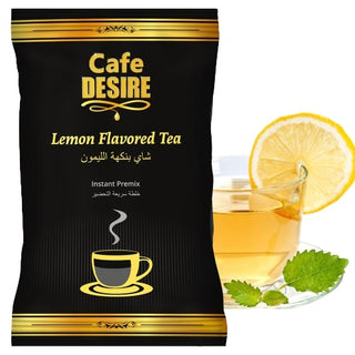 Lemon Tea Premix (1Kg) | Makes 100 Cups | 2 in 1 | Black Tea with Lemon | For Manual Use - Just add Hot Water | Suitable for all Vending Machines